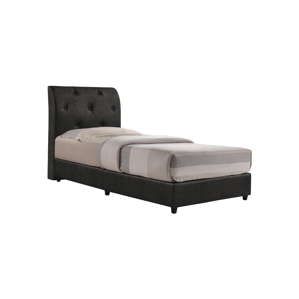 COWELL - Mix & Match Divan Bed Frame (without drawer) - Single / Super Single / Queen / King