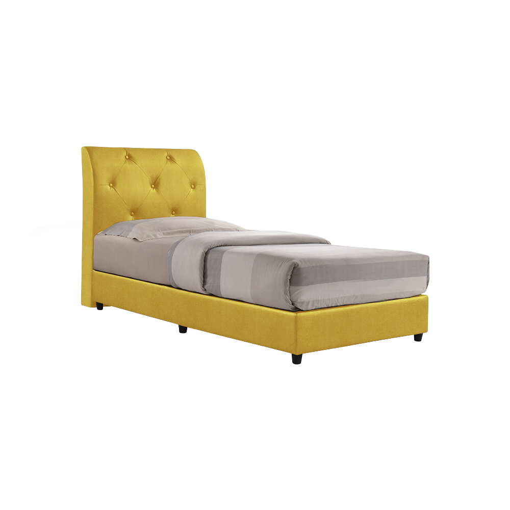 COWELL - Mix & Match Divan Bed Frame (without drawer) - Single / Super Single / Queen / King