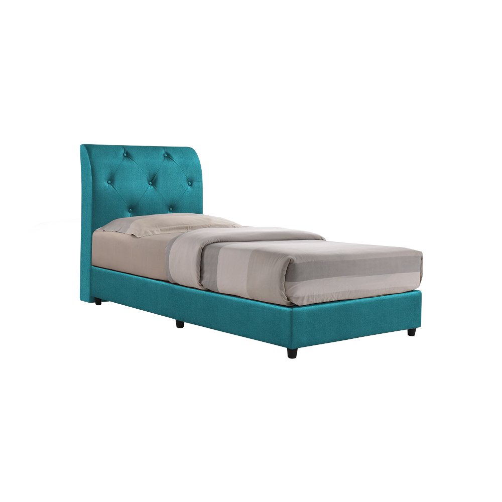 COWELL - Mix & Match Divan Bed Frame (without drawer) - Single / Super Single / Queen / King