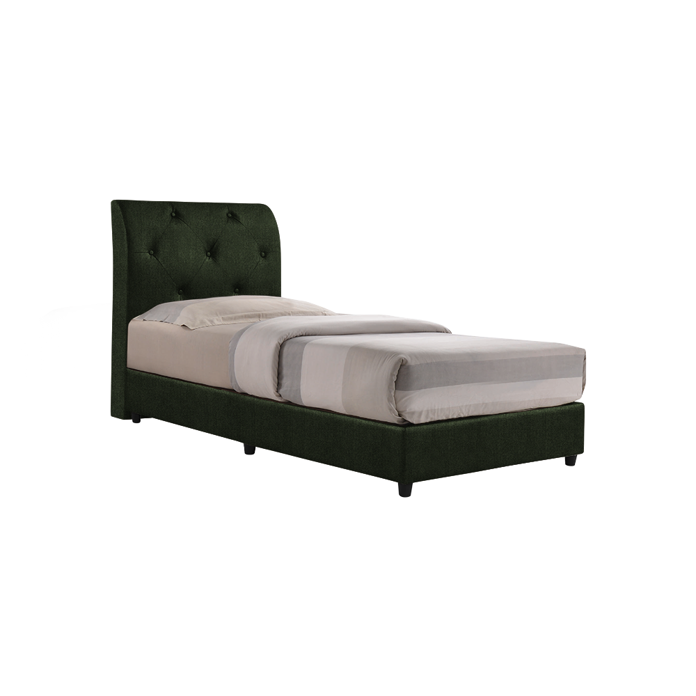 COWELL - Mix & Match Divan Bed Frame (without drawer) - Single / Super Single / Queen / King