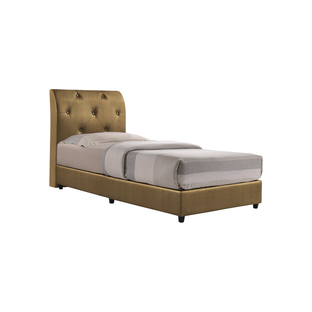 COWELL - Mix & Match Divan Bed Frame (without drawer) - Single / Super Single / Queen / King