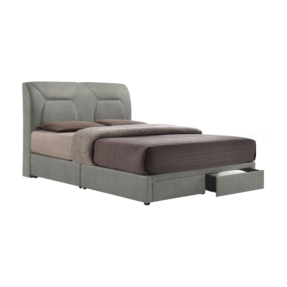 ELISE - Mix & Match Divan Bed Frame (with drawer) - Single / Super Single / Queen / King