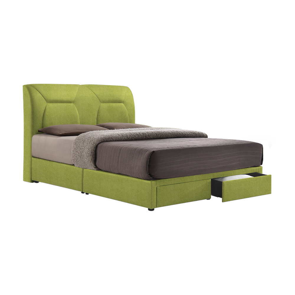 ELISE - Mix & Match Divan Bed Frame (with drawer) - Single / Super Single / Queen / King