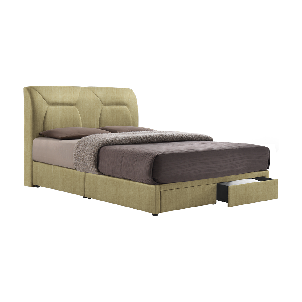 ELISE - Mix & Match Divan Bed Frame (with drawer) - Single / Super Single / Queen / King