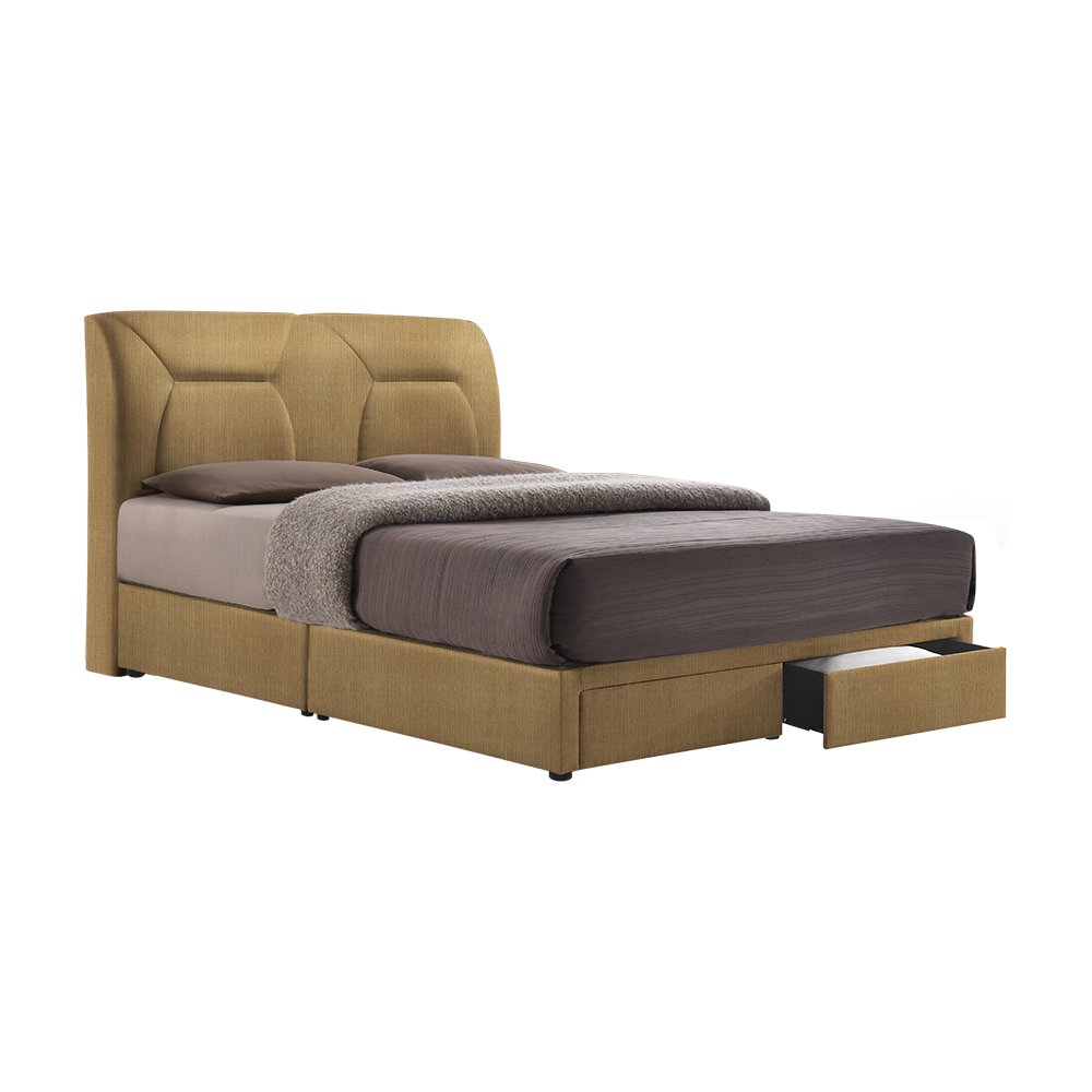 ELISE - Mix & Match Divan Bed Frame (with drawer) - Single / Super Single / Queen / King