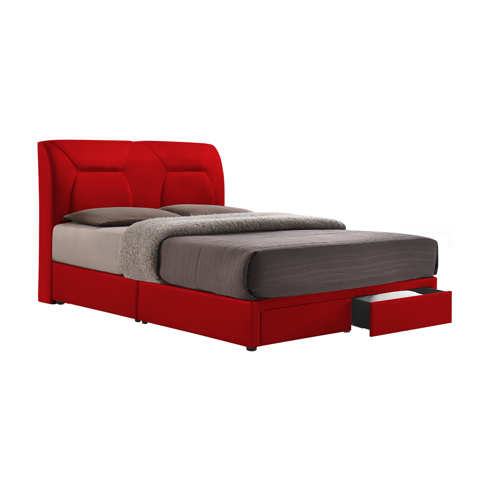 ELISE - Mix & Match Divan Bed Frame (with drawer) - Single / Super Single / Queen / King