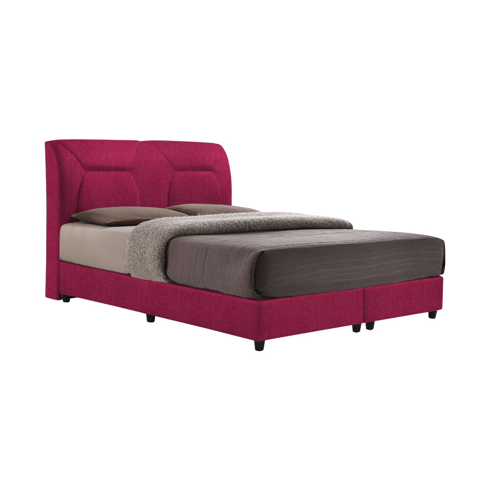 ELISE - Mix & Match Divan Bed Frame (without drawer) - Single / Super Single / Queen / King