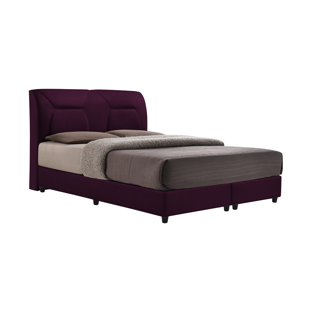 ELISE - Mix & Match Divan Bed Frame (without drawer) - Single / Super Single / Queen / King