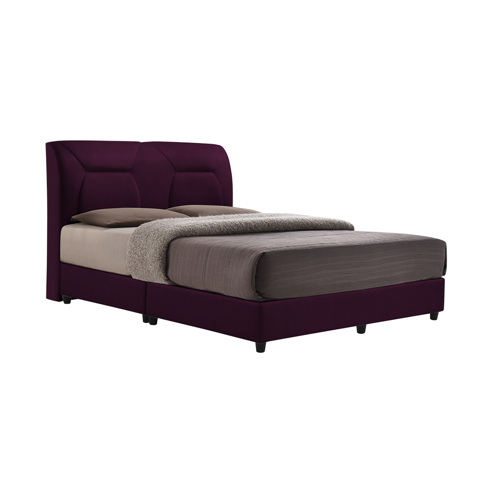ELISE - Mix & Match Divan Bed Frame (without drawer) - Single / Super Single / Queen / King