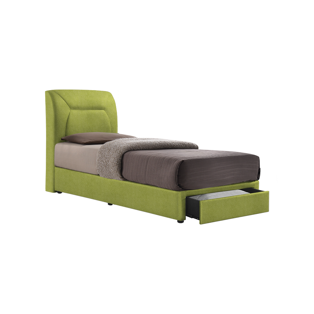 ELISE - Mix & Match Divan Bed Frame (with drawer) - Single / Super Single / Queen / King