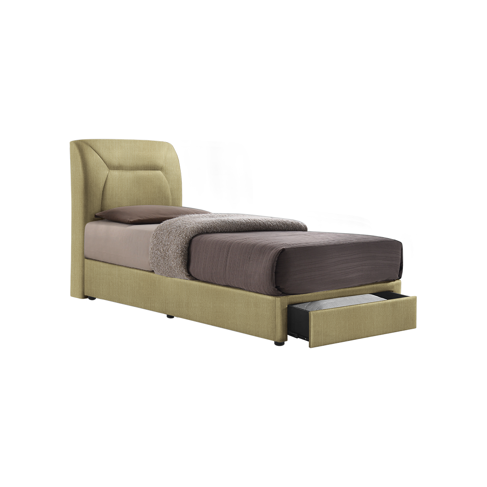 ELISE - Mix & Match Divan Bed Frame (with drawer) - Single / Super Single / Queen / King