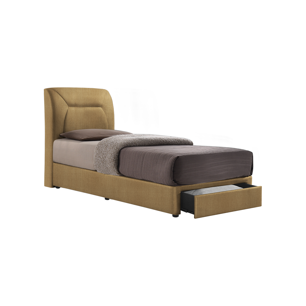 ELISE - Mix & Match Divan Bed Frame (with drawer) - Single / Super Single / Queen / King