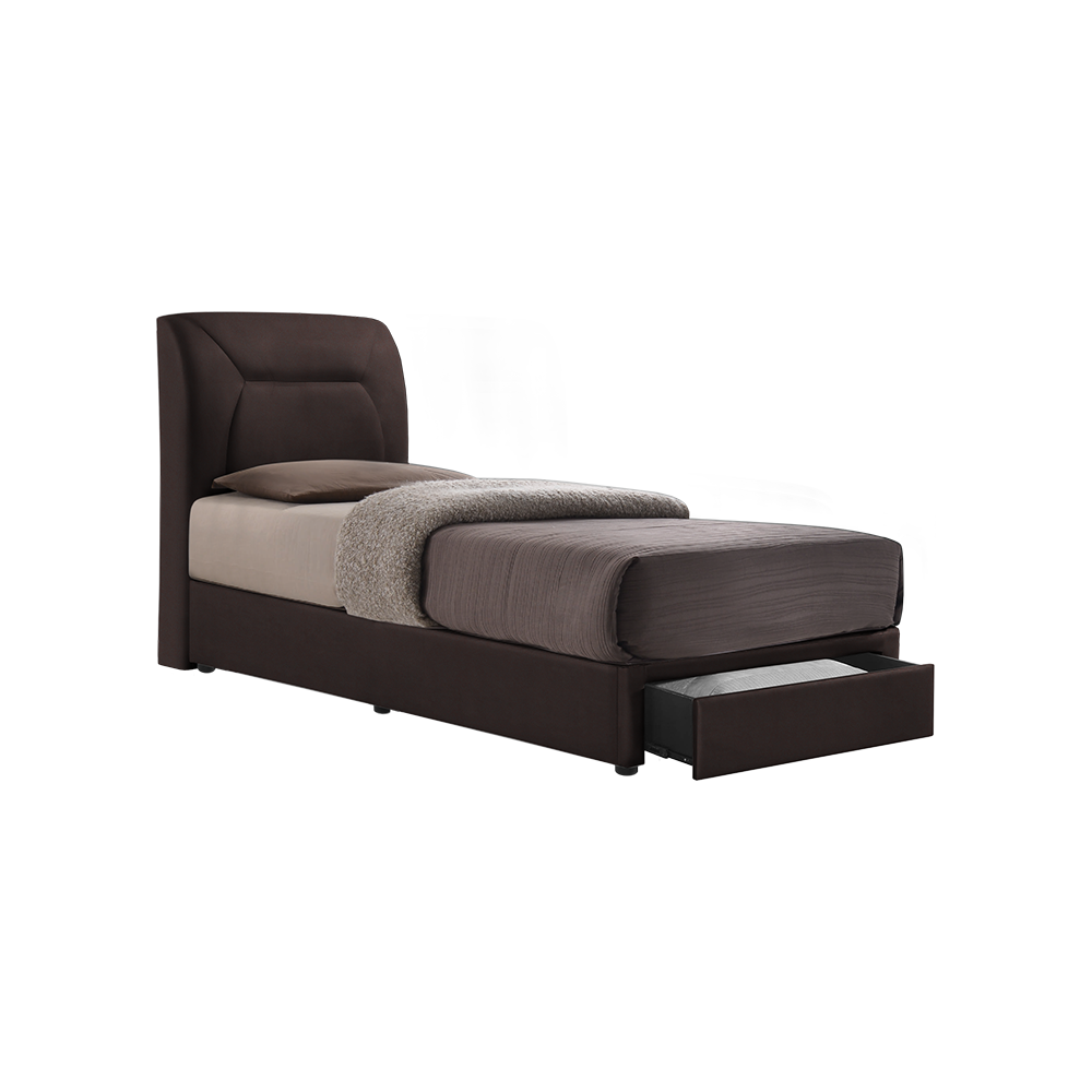 ELISE - Mix & Match Divan Bed Frame (with drawer) - Single / Super Single / Queen / King