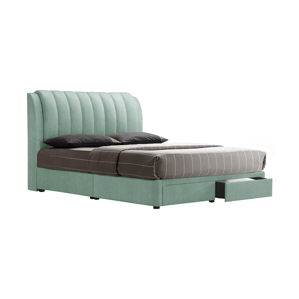 FREDDIE - Mix & Match Divan Bed Frame (with drawer) - Single / Super Single / Queen / King