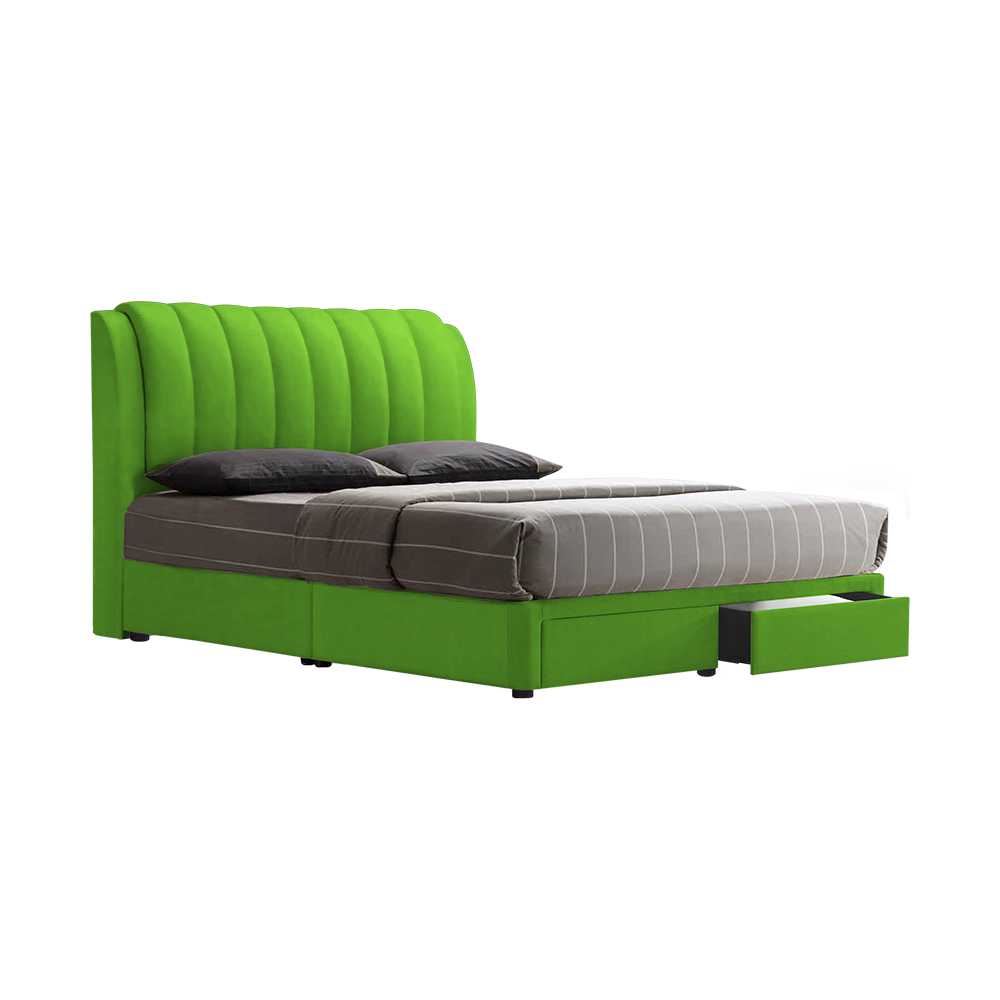 FREDDIE - Mix & Match Divan Bed Frame (with drawer) - Single / Super Single / Queen / King