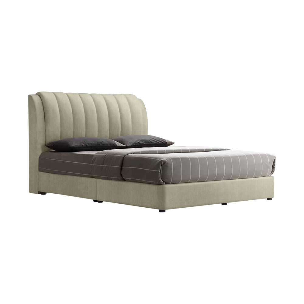 FREDDIE - Mix & Match Divan Bed Frame (without drawer) - Single / Super Single / Queen / King