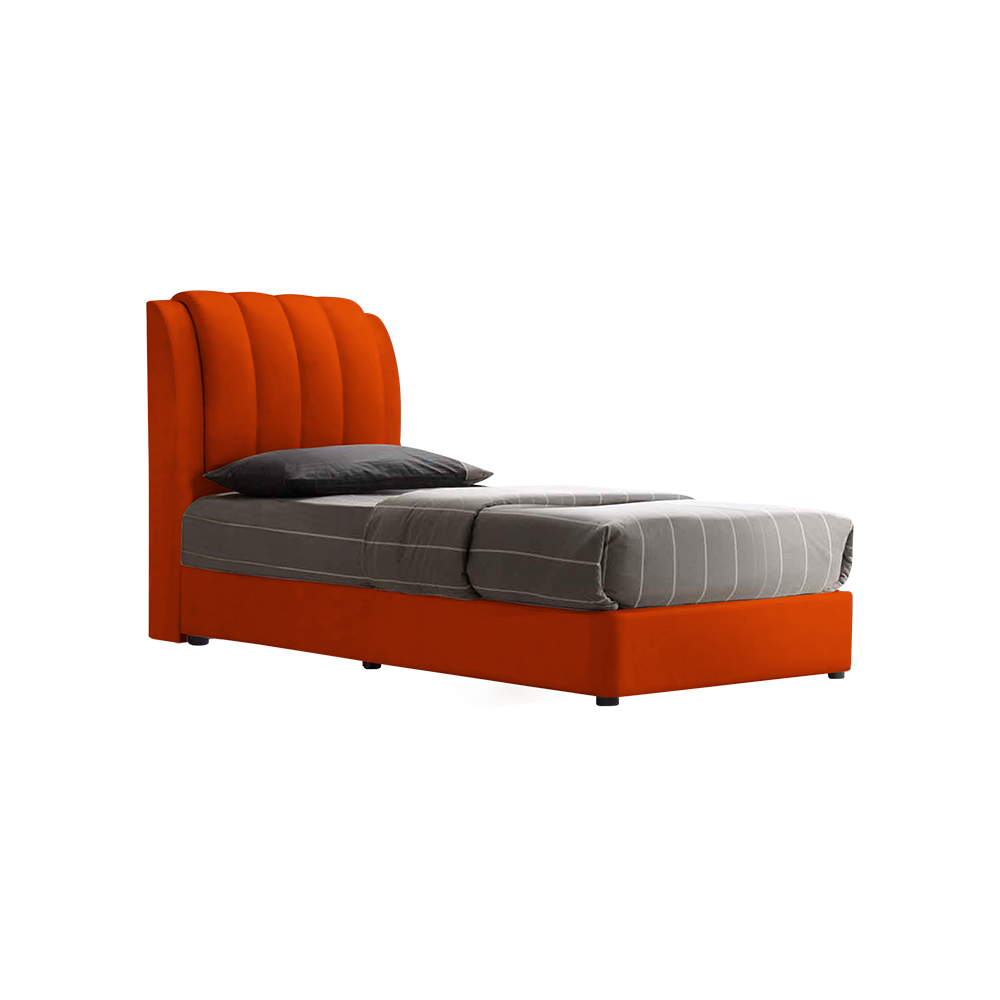 FREDDIE - Mix & Match Divan Bed Frame (without drawer) - Single / Super Single / Queen / King