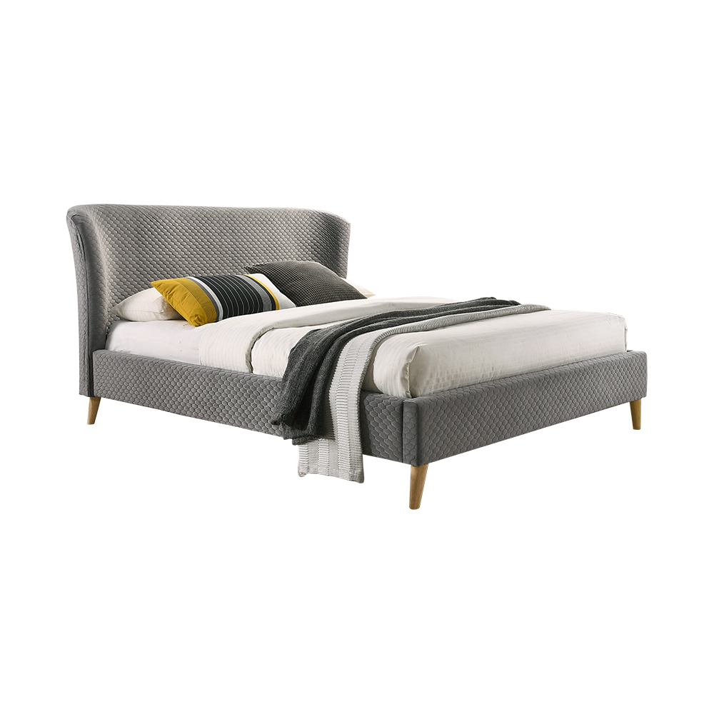 GALA - Fabric Bed Frame - Queen / King