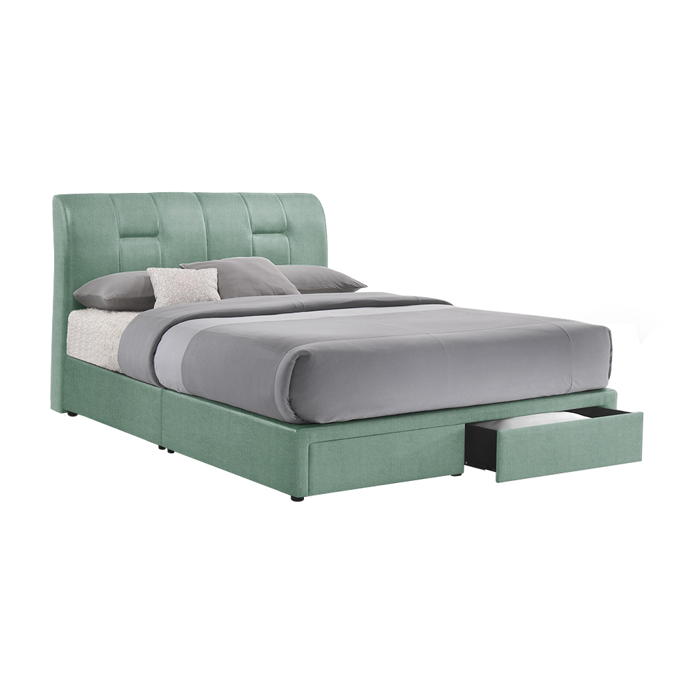 KERRY - Mix & Match Divan Bed Frame (with drawer) - Single / Super Single / Queen / King