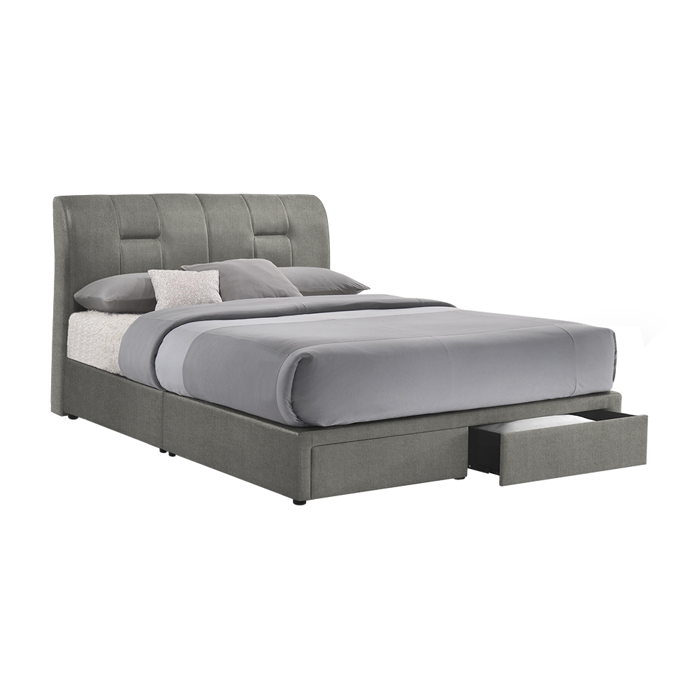 KERRY - Mix & Match Divan Bed Frame (without drawer) - Single / Super Single / Queen / King