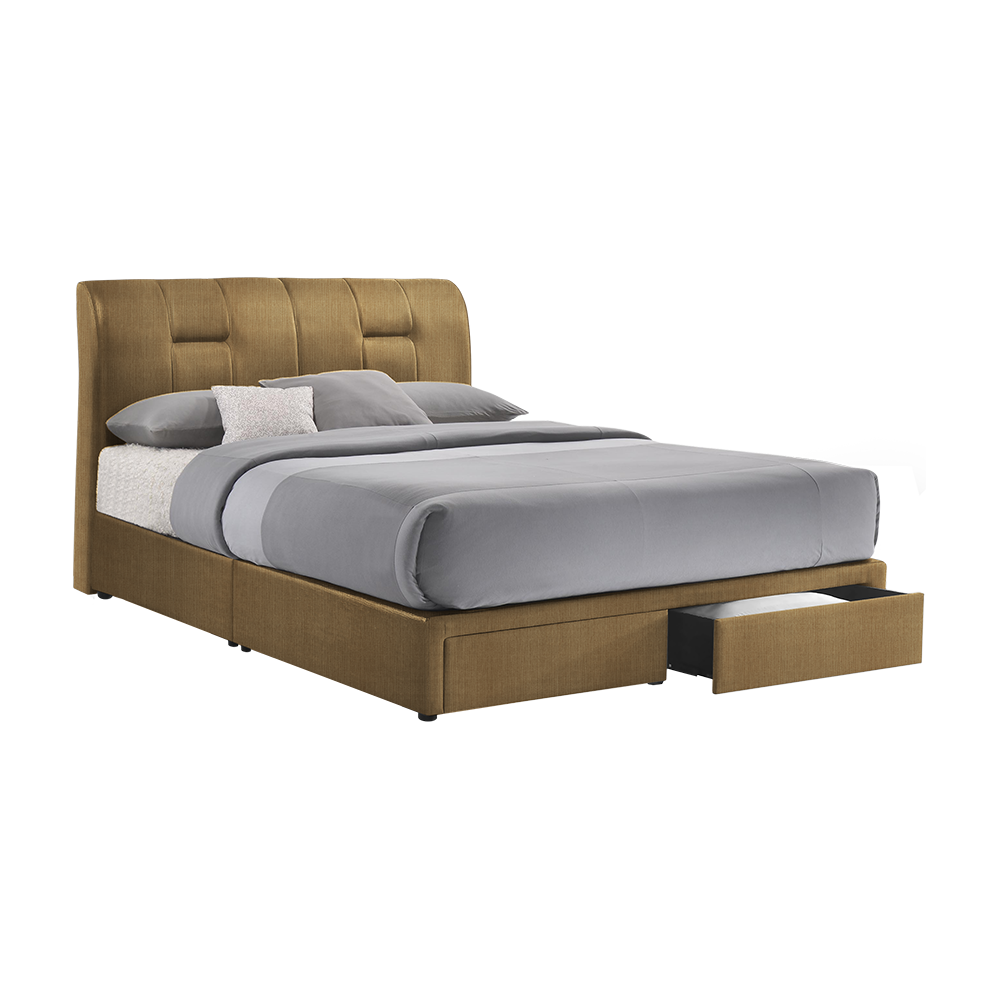 KERRY - Mix & Match Divan Bed Frame (with drawer) - Single / Super Single / Queen / King
