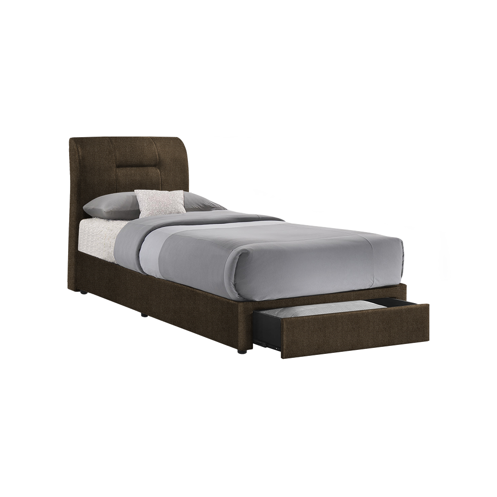 KERRY - Mix & Match Divan Bed Frame (with drawer) - Single / Super Single / Queen / King