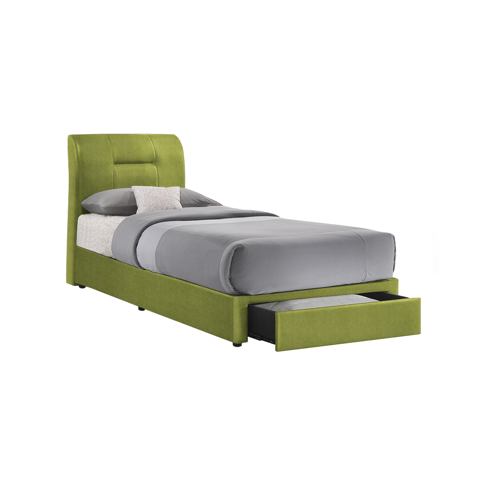 KERRY - Mix & Match Divan Bed Frame (with drawer) - Single / Super Single / Queen / King