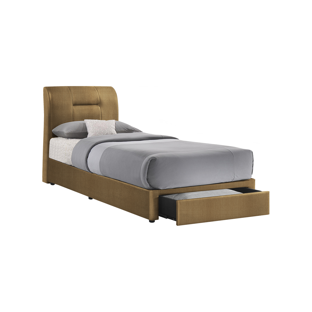 KERRY - Mix & Match Divan Bed Frame (with drawer) - Single / Super Single / Queen / King