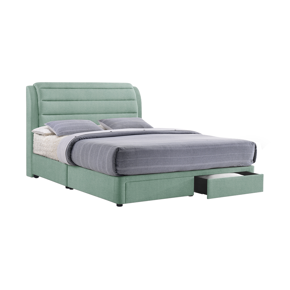 LARA - Mix & Match Divan Bed Frame (with drawer) - Single / Super Single / Queen / King