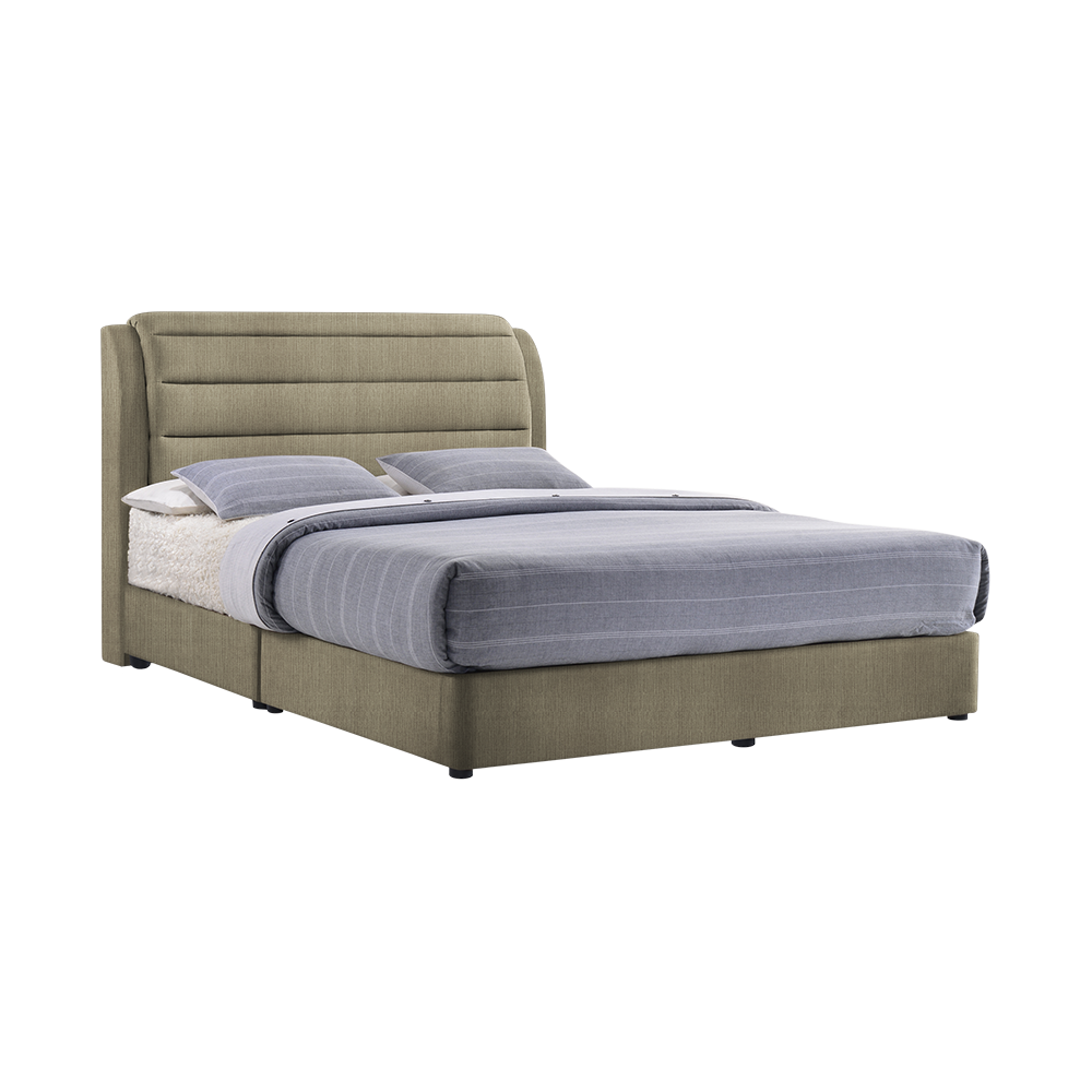 LARA - Mix & Match Divan Bed Frame (without drawer) - Single / Super Single / Queen / King