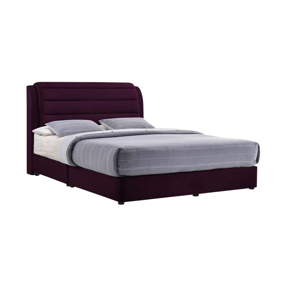 LARA - Mix & Match Divan Bed Frame (without drawer) - Single / Super Single / Queen / King
