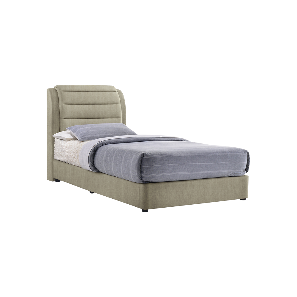 LARA - Mix & Match Divan Bed Frame (without drawer) - Single / Super Single / Queen / King