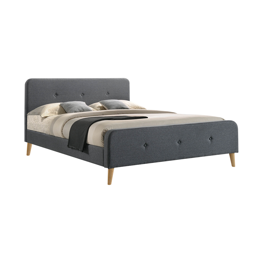 MAGNUS - Fabric Bed Frame - Queen / King