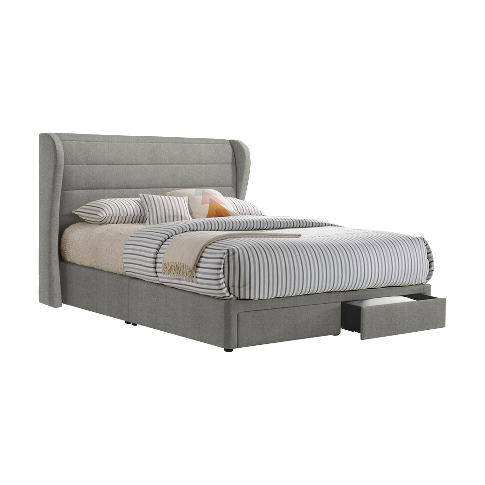 MAPLE - Mix & Match Divan Bed Frame (with drawer) - Single / Super Single / Queen / King