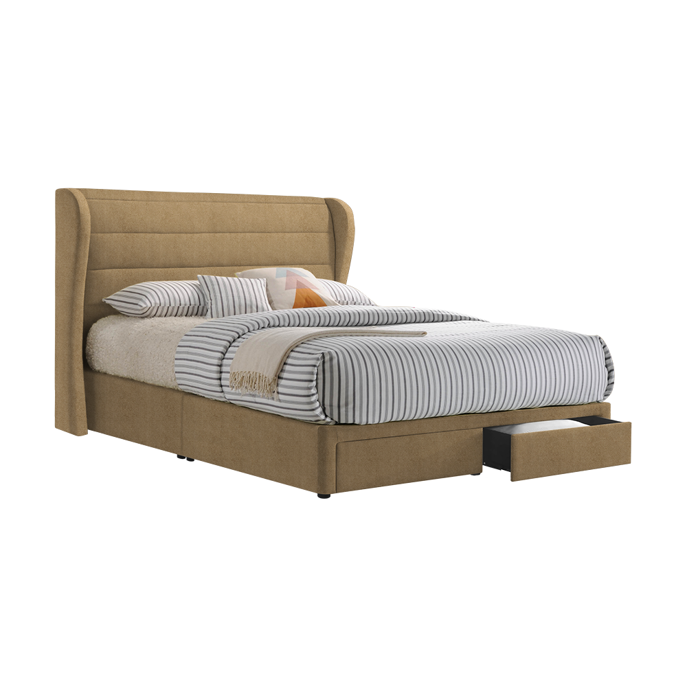 MAPLE - Mix & Match Divan Bed Frame (with drawer) - Single / Super Single / Queen / King