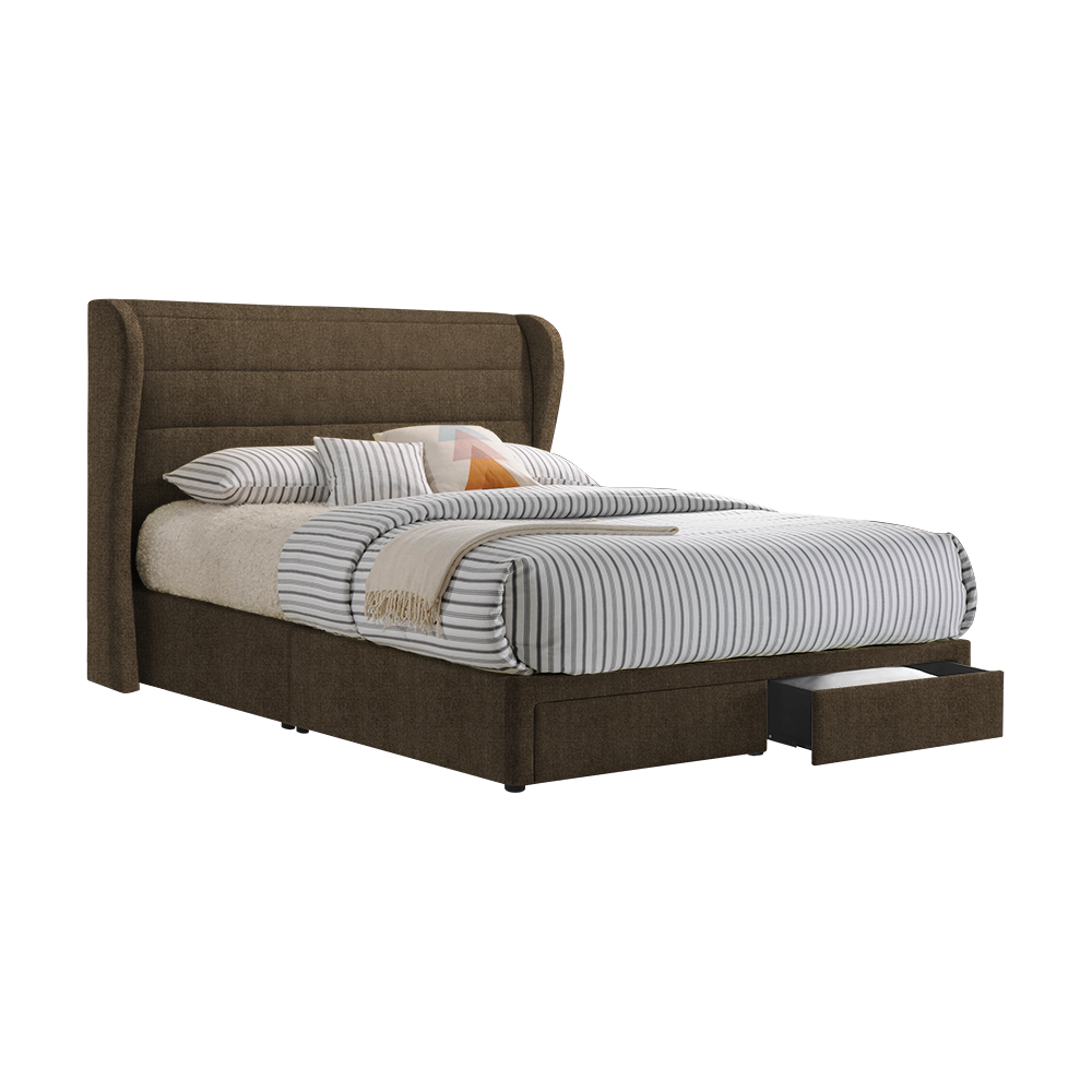 MAPLE - Mix & Match Divan Bed Frame (with drawer) - Single / Super Single / Queen / King