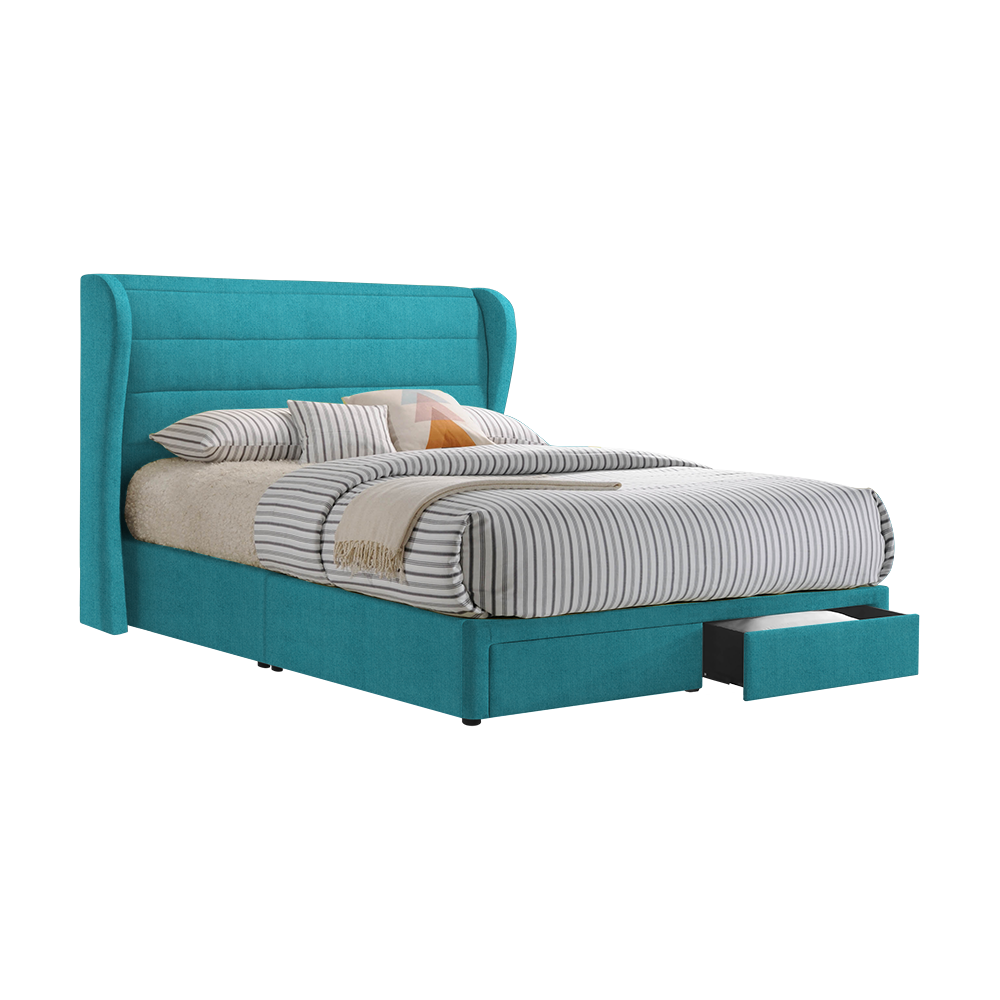 MAPLE - Mix & Match Divan Bed Frame (with drawer) - Single / Super Single / Queen / King