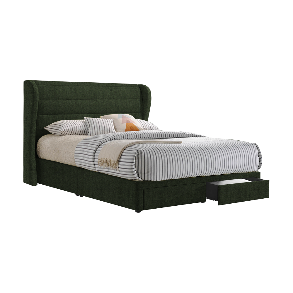 MAPLE - Mix & Match Divan Bed Frame (with drawer) - Single / Super Single / Queen / King