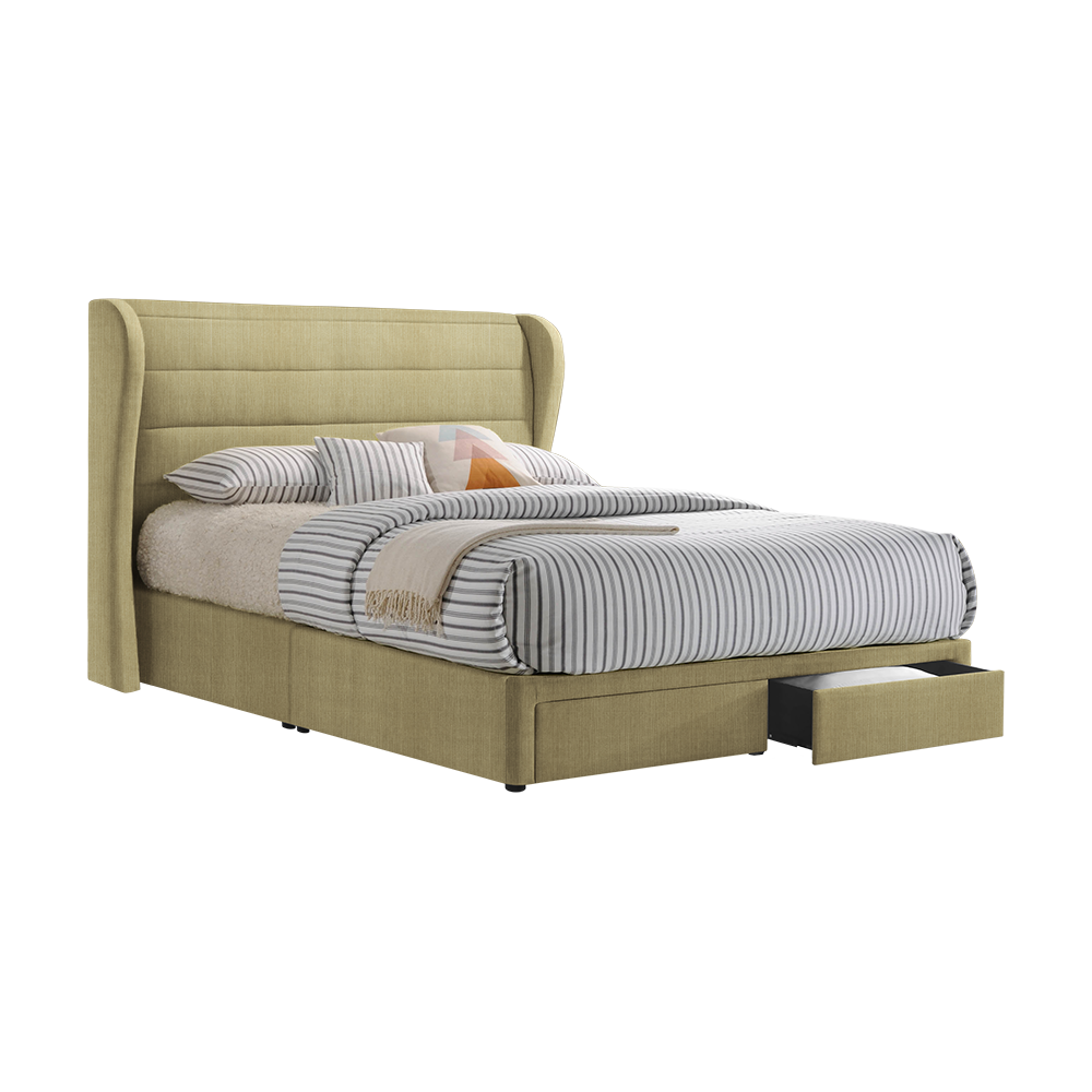 MAPLE - Mix & Match Divan Bed Frame (with drawer) - Single / Super Single / Queen / King