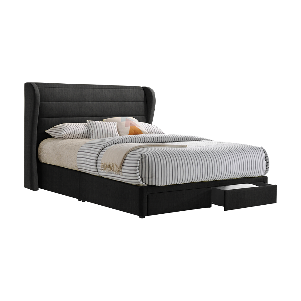 MAPLE - Mix & Match Divan Bed Frame (with drawer) - Single / Super Single / Queen / King