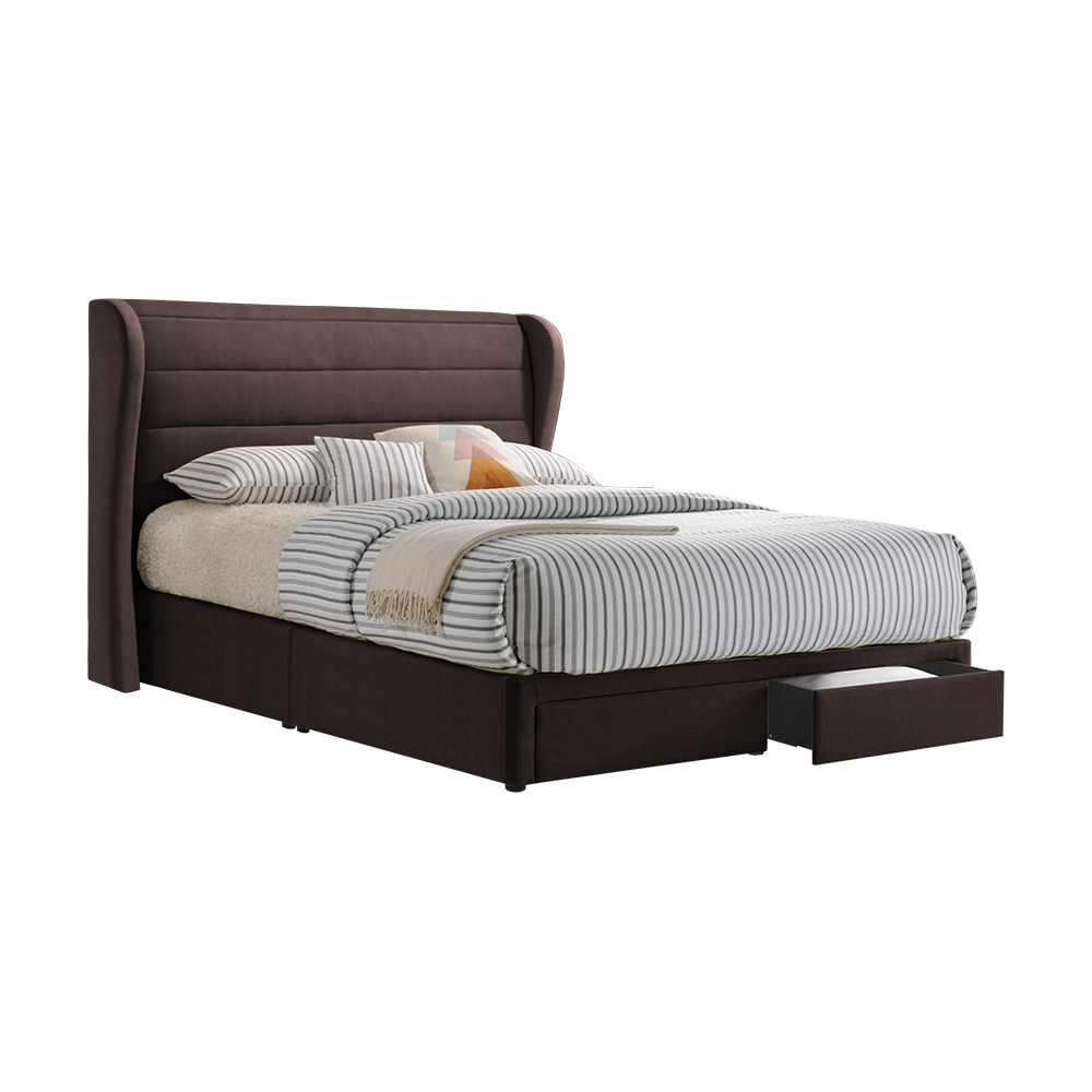 MAPLE - Mix & Match Divan Bed Frame (with drawer) - Single / Super Single / Queen / King