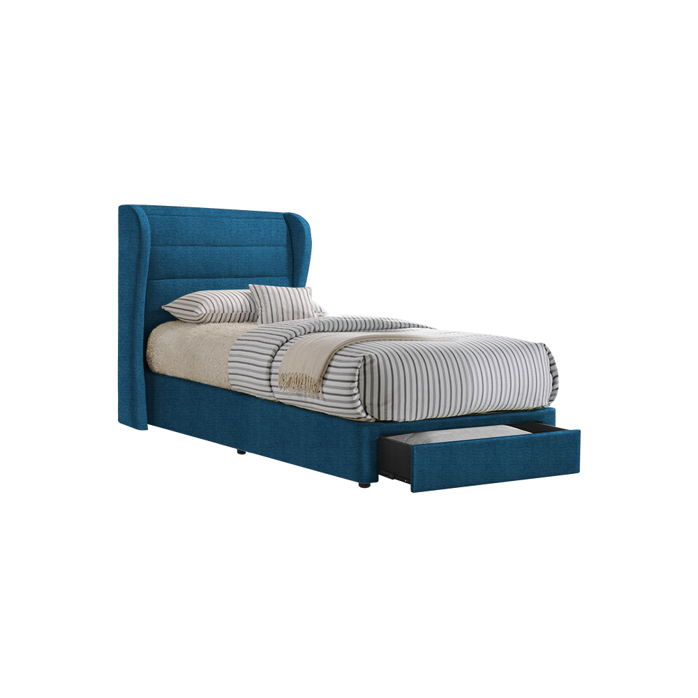 MAPLE - Mix & Match Divan Bed Frame (with drawer) - Single / Super Single / Queen / King