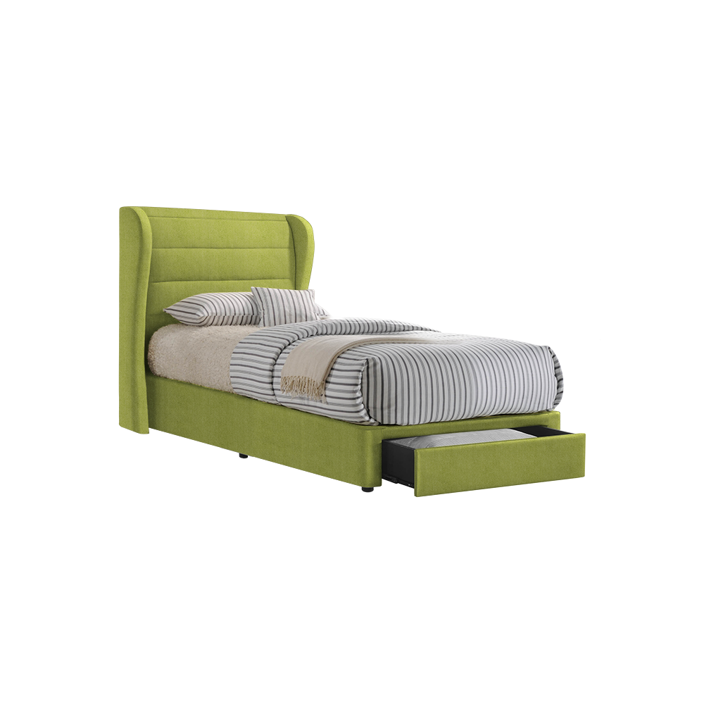 MAPLE - Mix & Match Divan Bed Frame (with drawer) - Single / Super Single / Queen / King