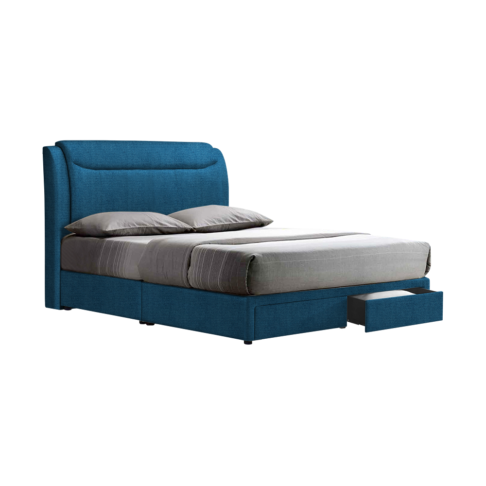 NEWTON - Mix & Match Divan Bed Frame (with drawer) - Single / Super Single / Queen / King