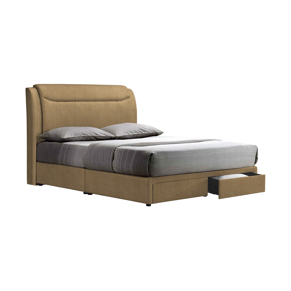 NEWTON - Mix & Match Divan Bed Frame (with drawer) - Single / Super Single / Queen / King