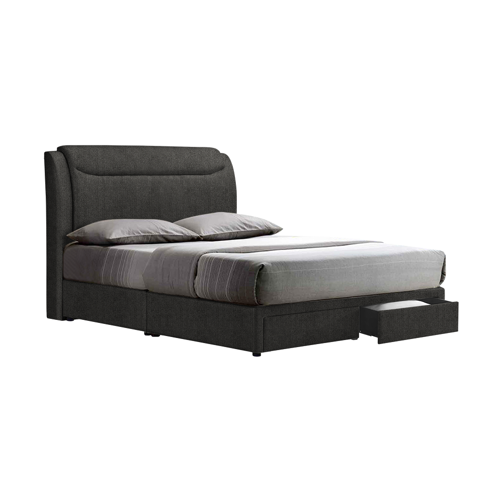 NEWTON - Mix & Match Divan Bed Frame (with drawer) - Single / Super Single / Queen / King