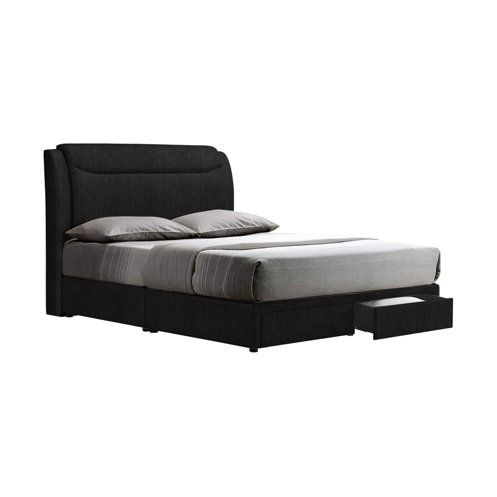 NEWTON - Mix & Match Divan Bed Frame (with drawer) - Single / Super Single / Queen / King