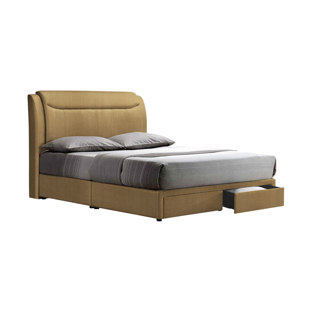 NEWTON - Mix & Match Divan Bed Frame (with drawer) - Single / Super Single / Queen / King