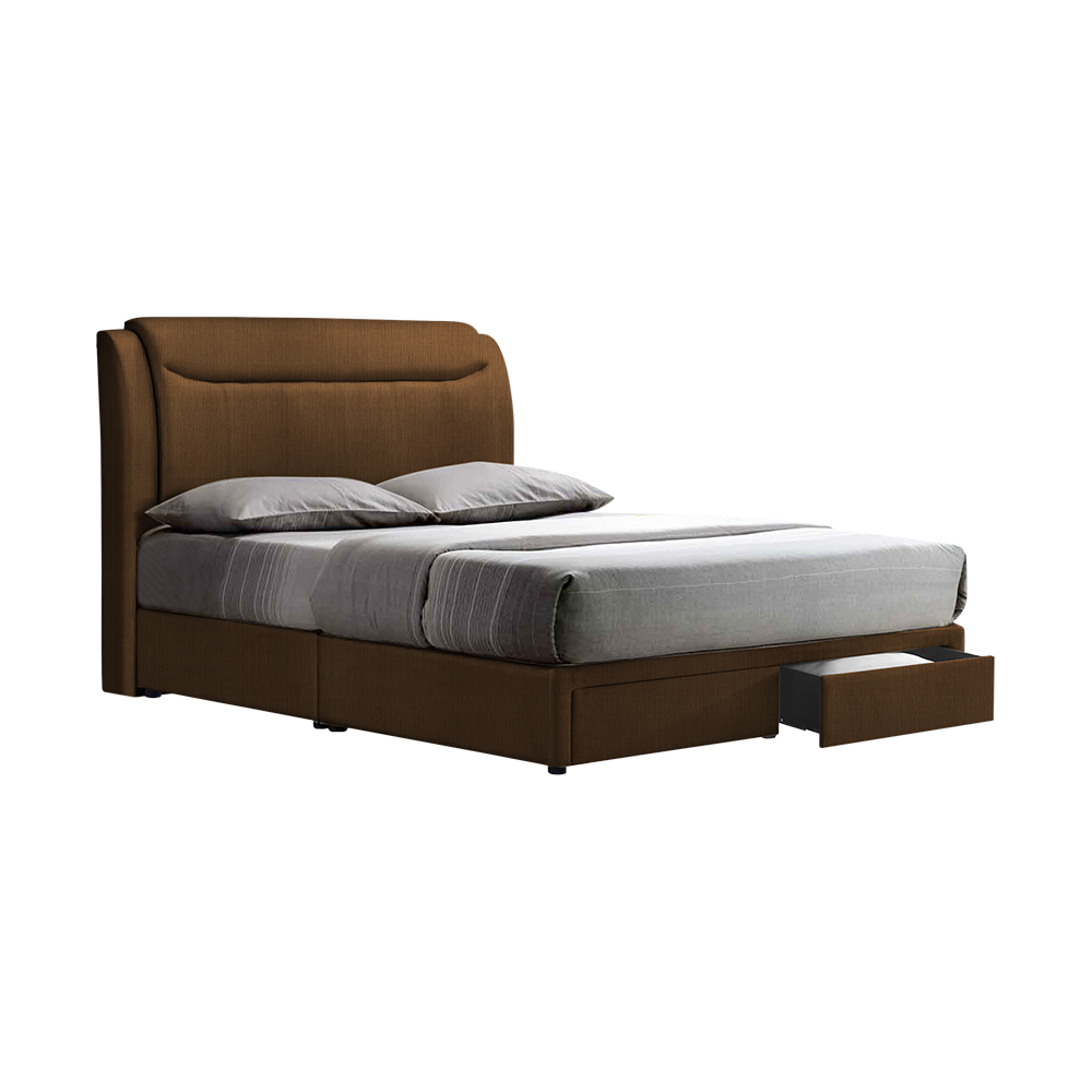 NEWTON - Mix & Match Divan Bed Frame (with drawer) - Single / Super Single / Queen / King
