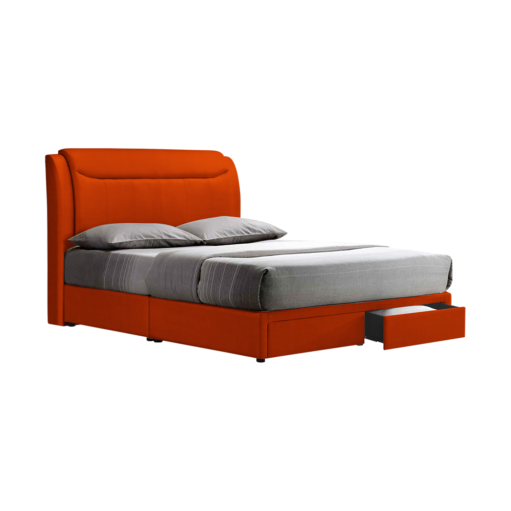 NEWTON - Mix & Match Divan Bed Frame (with drawer) - Single / Super Single / Queen / King